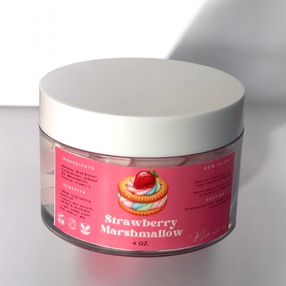 Strawberry Marshmallow Whipped Body Crème 🍓☁️